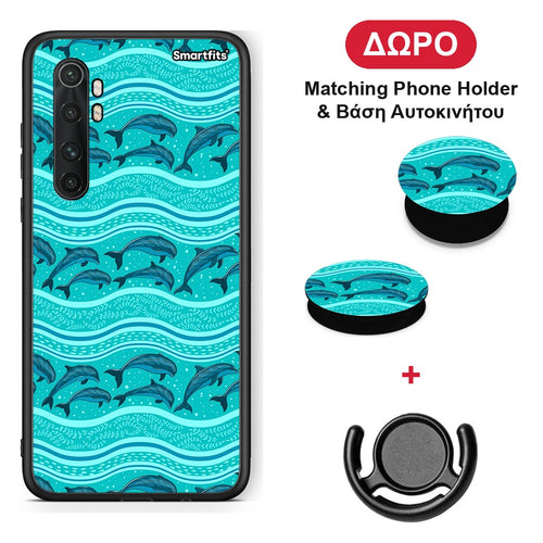 Swimming Dolphins - Xiaomi Mi 10 Ultra θήκη + Δώρο Phone Holder & Βάση Αυτοκινήτου