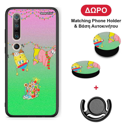 Xmas Lights - Xiaomi Mi 10 θήκη + Δώρο Phone Holder & Βάση Αυτοκινήτου