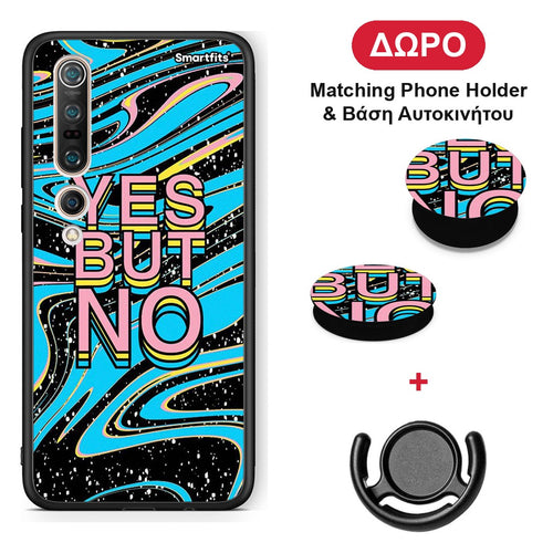 Yes But No - Xiaomi Mi 10 θήκη + Δώρο Phone Holder & Βάση Αυτοκινήτου