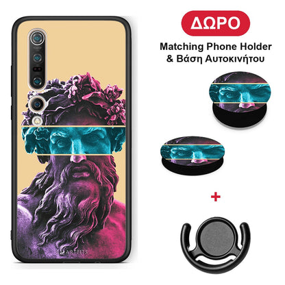 Zeus Art - Xiaomi Mi 10 θήκη + Δώρο Phone Holder & Βάση Αυτοκινήτου