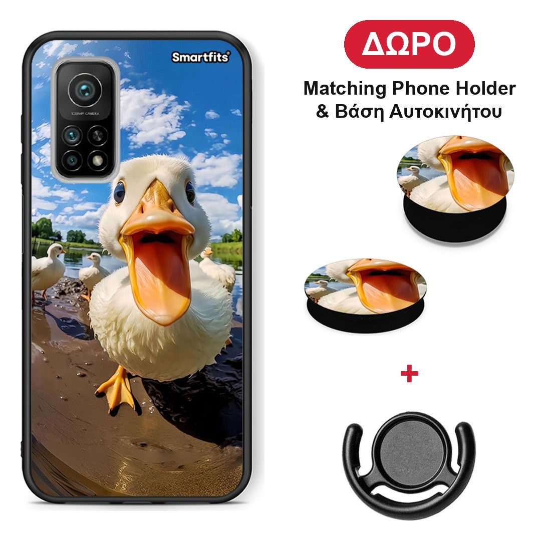 Duck Face - Xiaomi Mi 10T / 10T Pro θήκη + Δώρο Phone Holder & Βάση Αυτοκινήτου