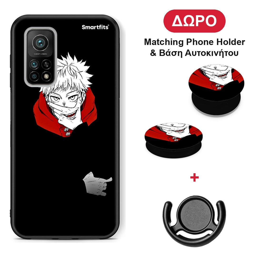 Itadori Anime - Xiaomi Mi 10T / 10T Pro θήκη + Δώρο Phone Holder & Βάση Αυτοκινήτου