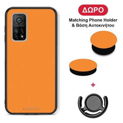 Tangerine Orange - Xiaomi Mi 10T / 10T Pro θήκη + Δώρο Phone Holder & Βάση Αυτοκινήτου