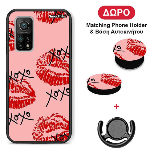 XOXO Lips - Xiaomi Mi 10T / 10T Pro θήκη + Δώρο Phone Holder & Βάση Αυτοκινήτου