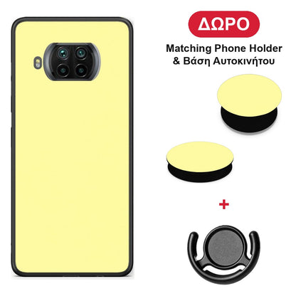 Butter Yellow - Xiaomi Mi 10T Lite θήκη + Δώρο Phone Holder & Βάση Αυτοκινήτου