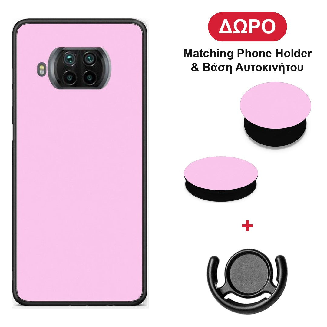 Cotton Candy Pink - Xiaomi Mi 10T Lite θήκη + Δώρο Phone Holder & Βάση Αυτοκινήτου