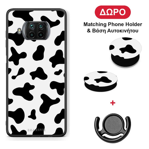 Cow Print - Xiaomi Mi 10T Lite θήκη + Δώρο Phone Holder & Βάση Αυτοκινήτου