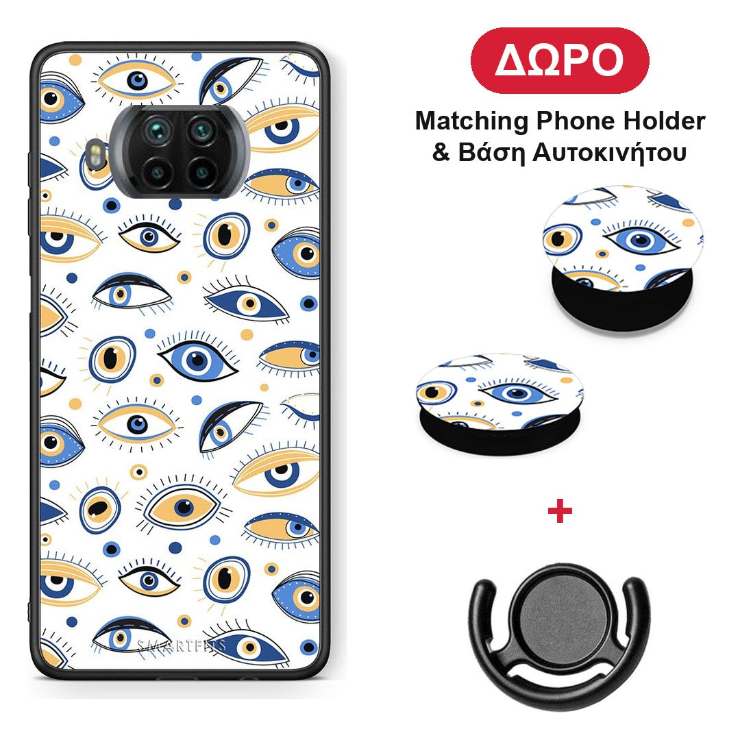 Ftou Ftou - Xiaomi Mi 10T Lite θήκη + Δώρο Phone Holder & Βάση Αυτοκινήτου