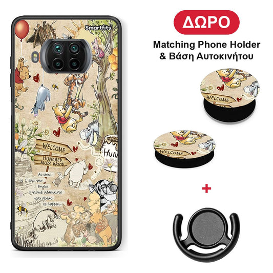 Happy Friends - Xiaomi Mi 10T Lite θήκη + Δώρο Phone Holder & Βάση Αυτοκινήτου
