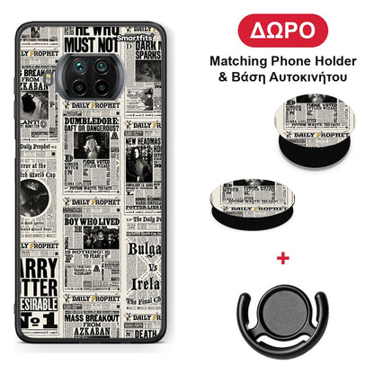 Harry Paper - Xiaomi Mi 10T Lite θήκη + Δώρο Phone Holder & Βάση Αυτοκινήτου