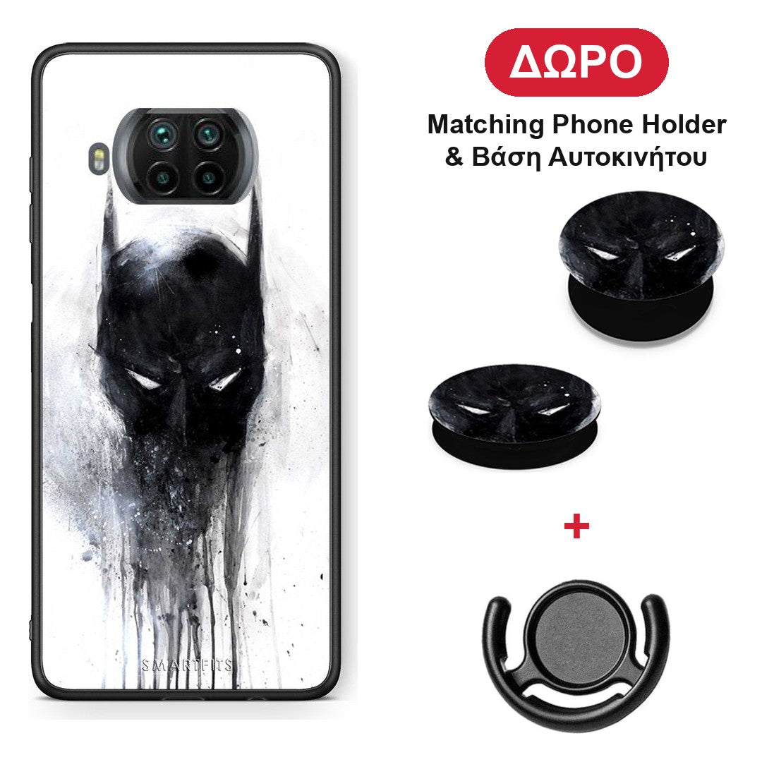 Hero Paint Bat - Xiaomi Mi 10T Lite θήκη + Δώρο Phone Holder & Βάση Αυτοκινήτου