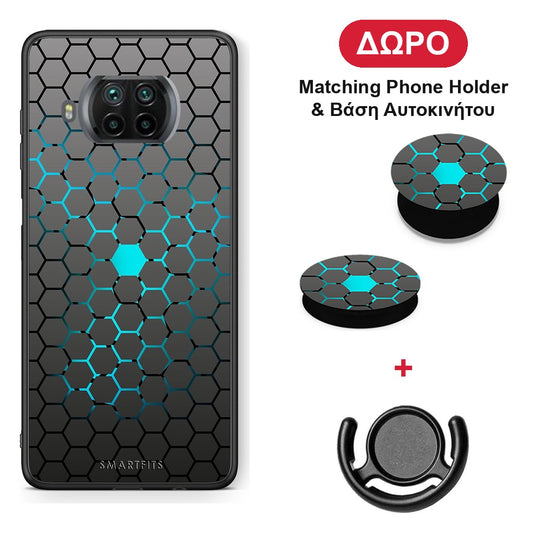 Geometric Hexagonal - Xiaomi Mi 10T Lite θήκη + Δώρο Phone Holder & Βάση Αυτοκινήτου