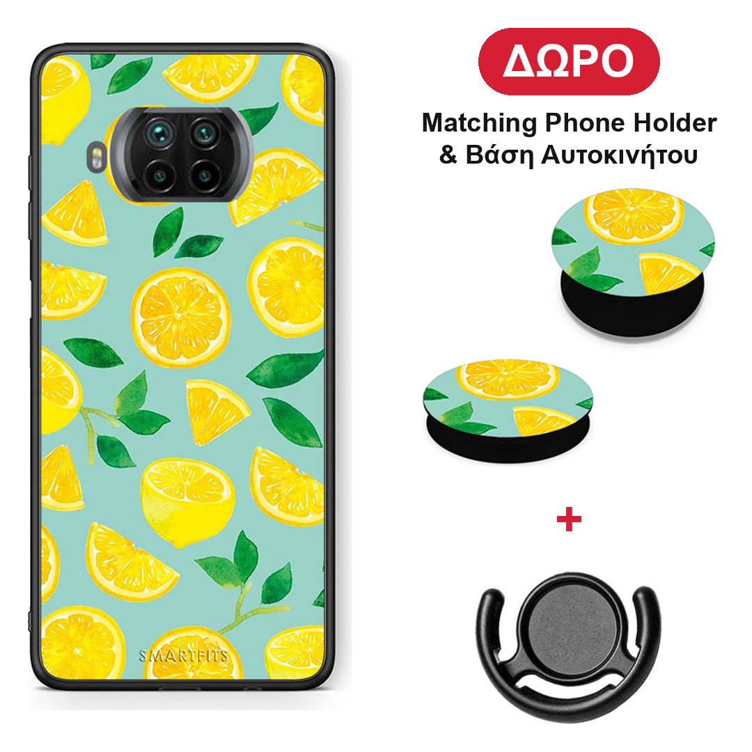 Lemons - Xiaomi Mi 10T Lite θήκη + Δώρο Phone Holder & Βάση Αυτοκινήτου