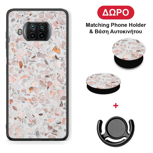 Marble Terrazzo - Xiaomi Mi 10T Lite θήκη + Δώρο Phone Holder & Βάση Αυτοκινήτου