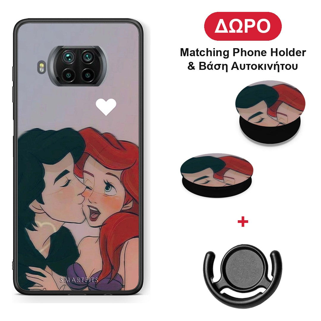 Mermaid Couple - Xiaomi Mi 10T Lite θήκη + Δώρο Phone Holder & Βάση Αυτοκινήτου