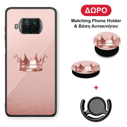 Minimal Crown - Xiaomi Mi 10T Lite θήκη + Δώρο Phone Holder & Βάση Αυτοκινήτου