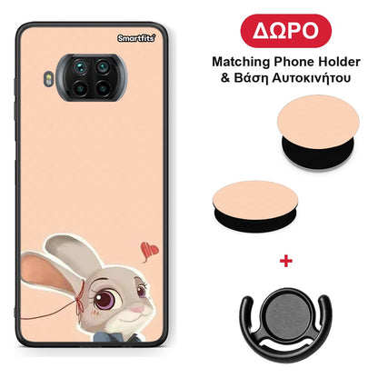 Nick Wilde And Judy Hopps Love 2 - Xiaomi Mi 10T Lite θήκη + Δώρο Phone Holder & Βάση Αυτοκινήτου