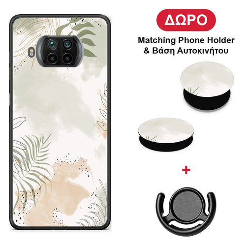 Nude Plants - Xiaomi Mi 10T Lite θήκη + Δώρο Phone Holder & Βάση Αυτοκινήτου
