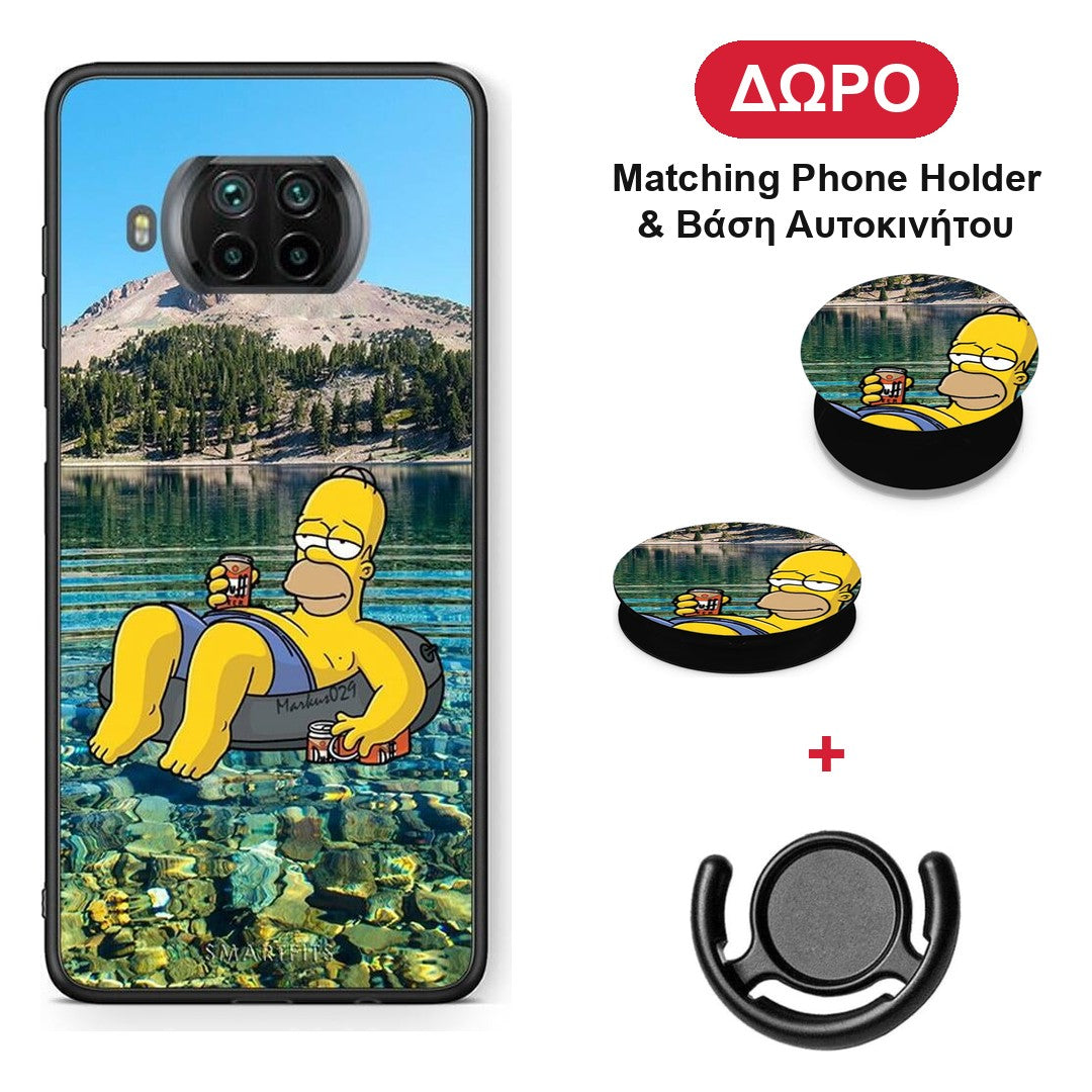 Summer Happiness - Xiaomi Mi 10T Lite θήκη + Δώρο Phone Holder & Βάση Αυτοκινήτου