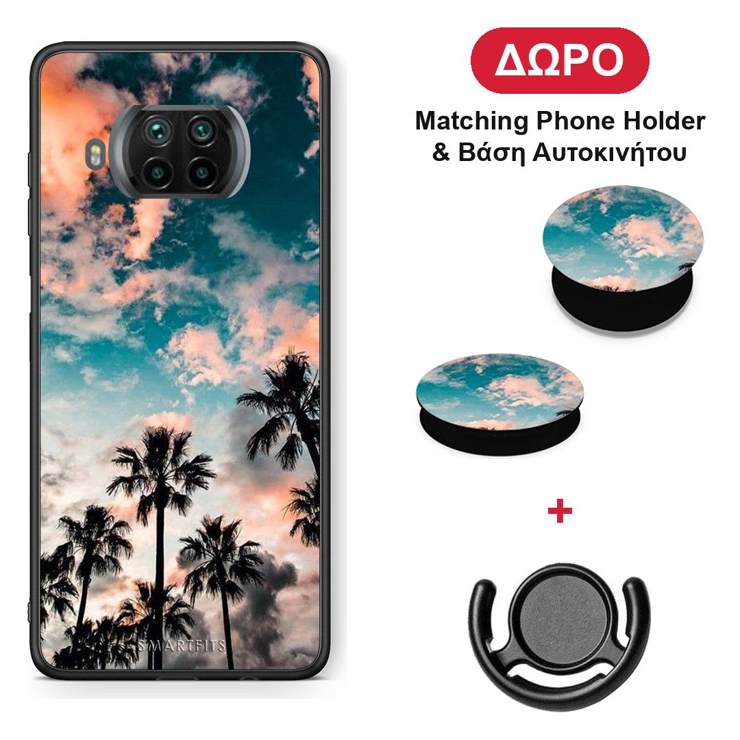 Summer Sky - Xiaomi Mi 10T Lite θήκη + Δώρο Phone Holder & Βάση Αυτοκινήτου