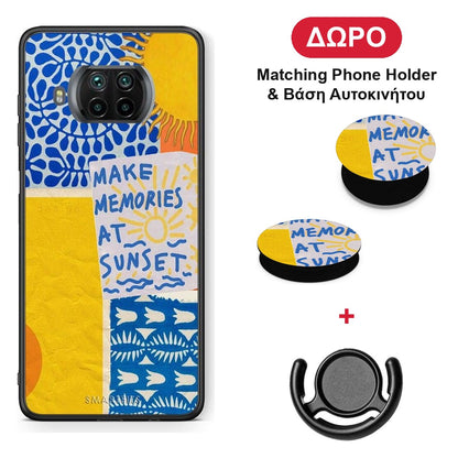 Sunset Memories - Xiaomi Mi 10T Lite θήκη + Δώρο Phone Holder & Βάση Αυτοκινήτου