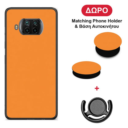 Tangerine Orange - Xiaomi Mi 10T Lite θήκη + Δώρο Phone Holder & Βάση Αυτοκινήτου