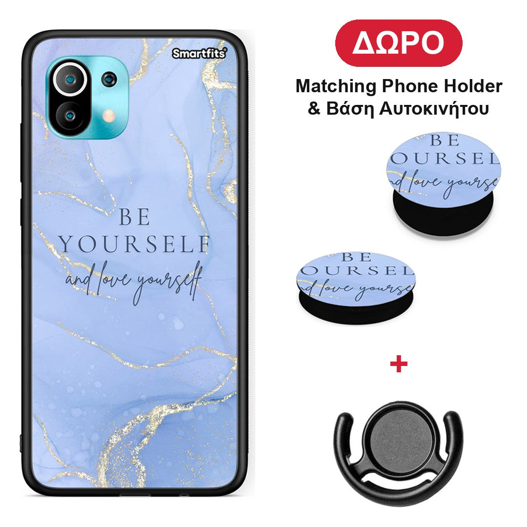 Be Yourself - Xiaomi Mi 11 / 11 Pro θήκη + Δώρο Phone Holder & Βάση Αυτοκινήτου