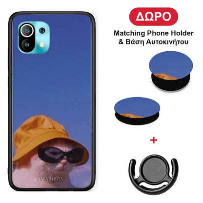 Cat Diva - Xiaomi Mi 11 / 11 Pro θήκη + Δώρο Phone Holder & Βάση Αυτοκινήτου