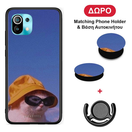 Cat Diva - Xiaomi Mi 11 / 11 Pro θήκη + Δώρο Phone Holder & Βάση Αυτοκινήτου