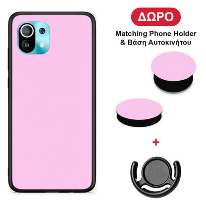 Cotton Candy Pink - Xiaomi Mi 11 / 11 Pro θήκη + Δώρο Phone Holder & Βάση Αυτοκινήτου