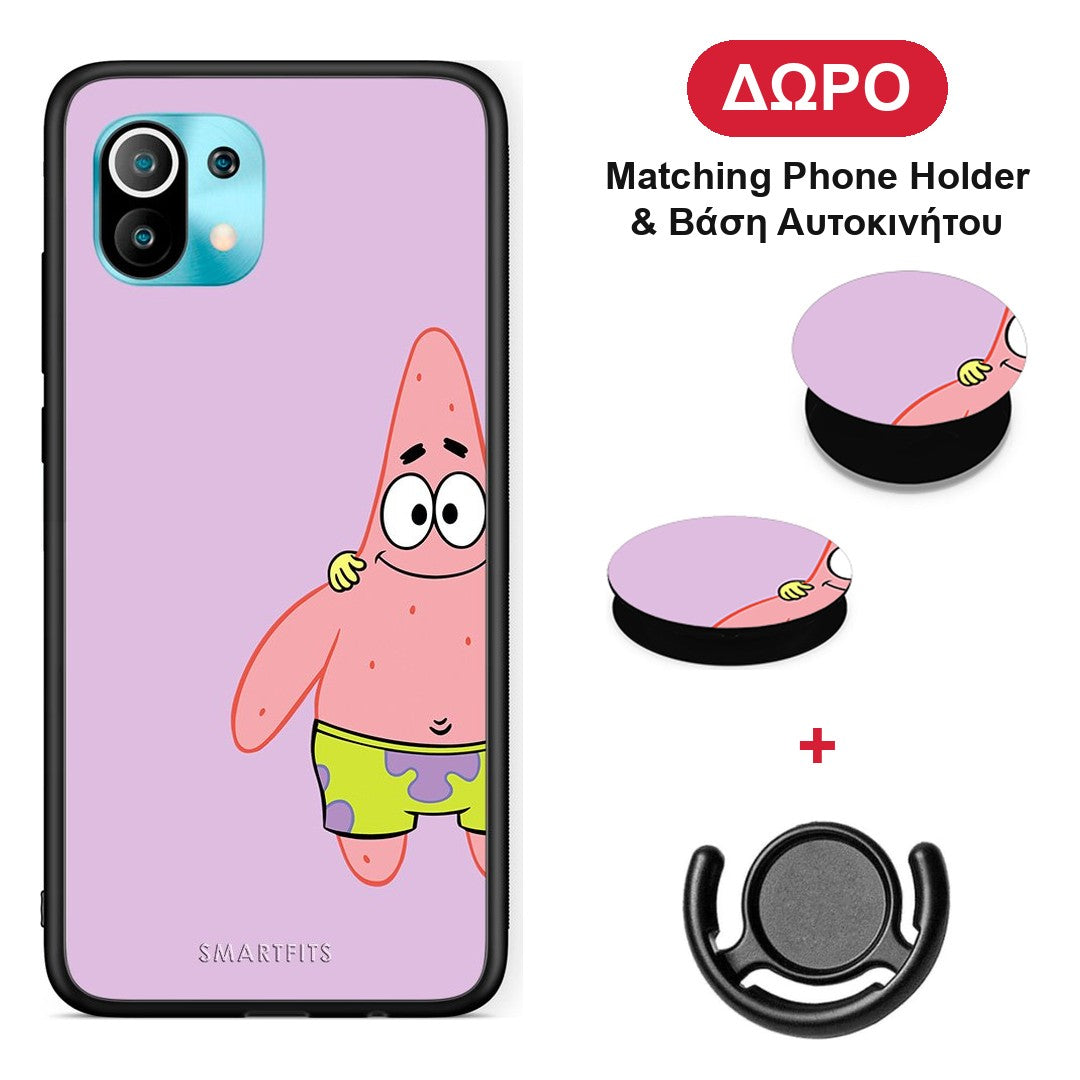 Friends Patrick - Xiaomi Mi 11 / 11 Pro θήκη + Δώρο Phone Holder & Βάση Αυτοκινήτου