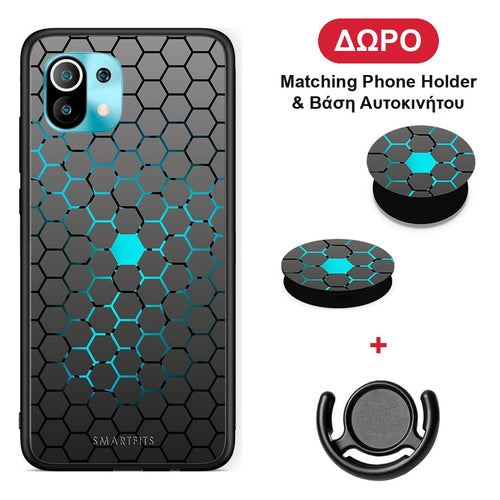 Geometric Hexagonal - Xiaomi Mi 11 / 11 Pro θήκη + Δώρο Phone Holder & Βάση Αυτοκινήτου