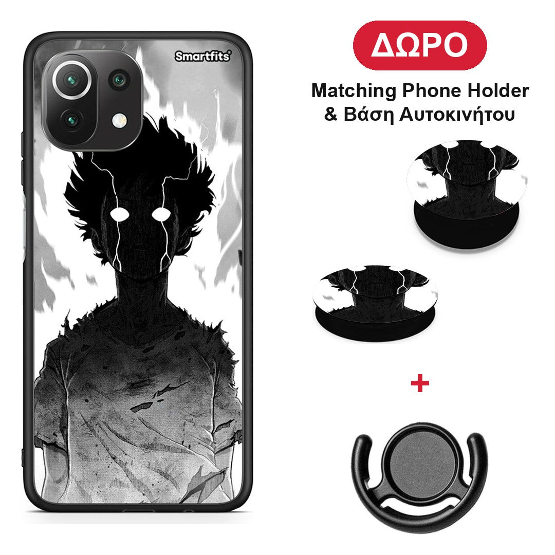 Anime Boy - Xiaomi 11 Lite 5G NE / Mi 11 Lite θήκη + Δώρο Phone Holder & Βάση Αυτοκινήτου