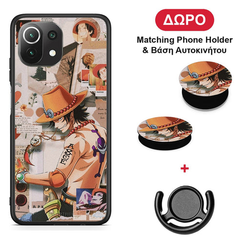 Anime Collage - Xiaomi 11 Lite 5G NE / Mi 11 Lite θήκη + Δώρο Phone Holder & Βάση Αυτοκινήτου