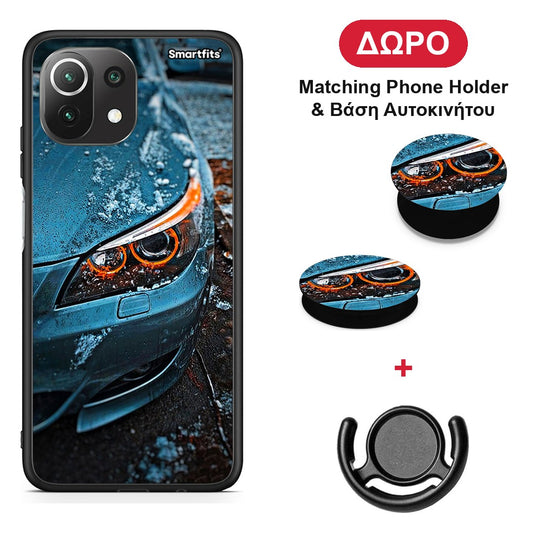 Bmw E60 - Xiaomi 11 Lite 5G NE / Mi 11 Lite θήκη + Δώρο Phone Holder & Βάση Αυτοκινήτου
