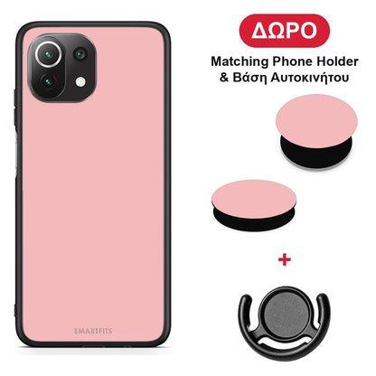 Color Nude - Xiaomi 11 Lite 5G NE / Mi 11 Lite θήκη + Δώρο Phone Holder & Βάση Αυτοκινήτου