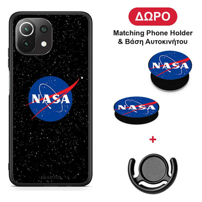 PopArt NASA - Xiaomi 11 Lite 5G NE / Mi 11 Lite θήκη + Δώρο Phone Holder & Βάση Αυτοκινήτου