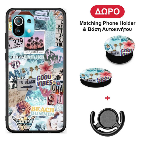 Summer Vibes - Xiaomi Mi 11 / 11 Pro θήκη + Δώρο Phone Holder & Βάση Αυτοκινήτου