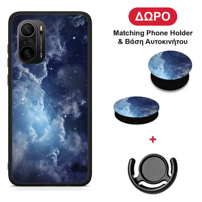 Galactic Blue Sky - Xiaomi Mi 11i θήκη + Δώρο Phone Holder & Βάση Αυτοκινήτου