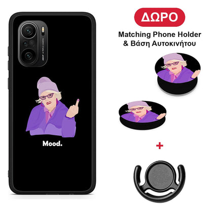 Grandma Mood Black - Xiaomi Mi 11i θήκη + Δώρο Phone Holder & Βάση Αυτοκινήτου