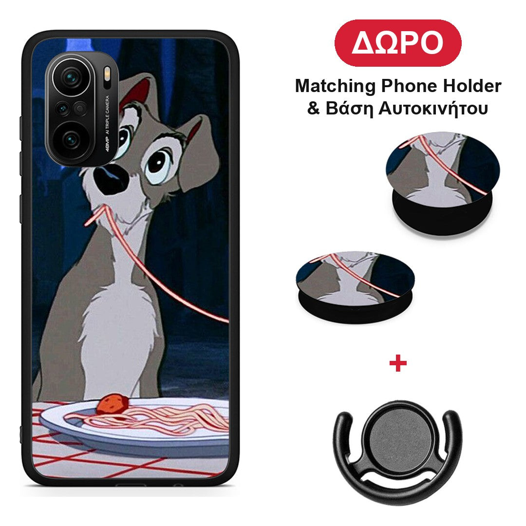 Lady And Tramp 1 - Xiaomi Mi 11i θήκη + Δώρο Phone Holder & Βάση Αυτοκινήτου