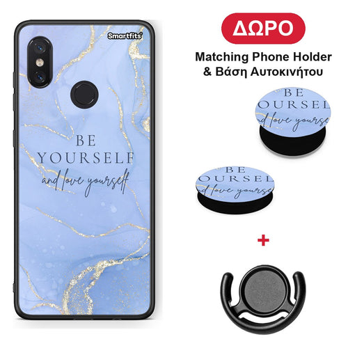 Be Yourself - Xiaomi Mi 8 θήκη + Δώρο Phone Holder & Βάση Αυτοκινήτου