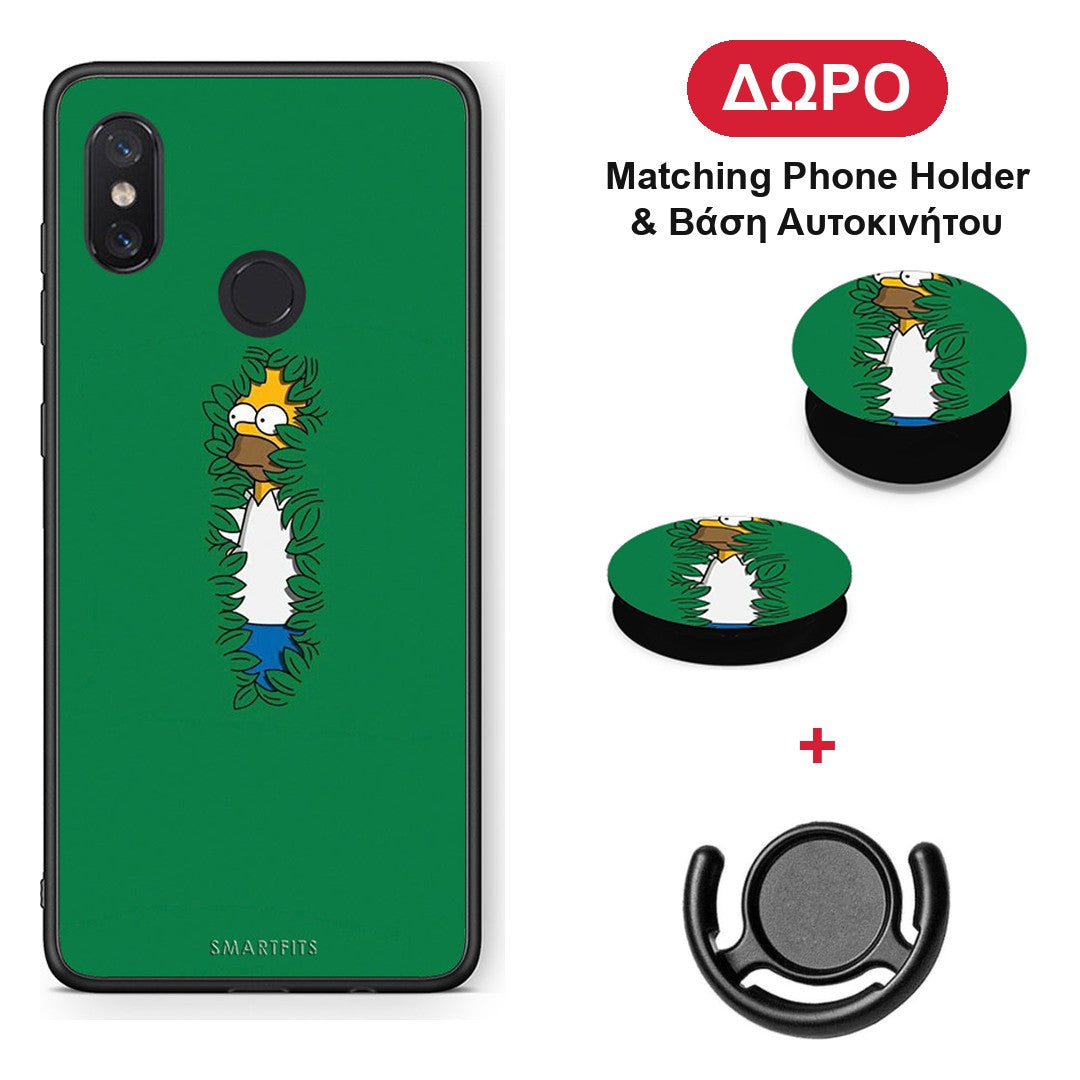 Bush Man - Xiaomi Mi 8 θήκη + Δώρο Phone Holder & Βάση Αυτοκινήτου