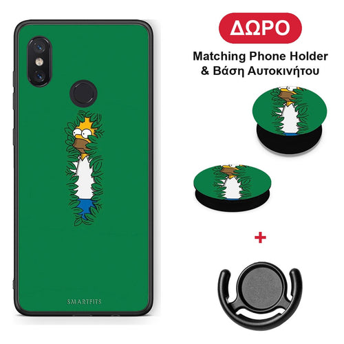 Bush Man - Xiaomi Mi 8 θήκη + Δώρο Phone Holder & Βάση Αυτοκινήτου