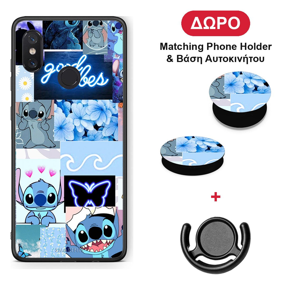 Collage Good Vibes - Xiaomi Mi 8 θήκη + Δώρο Phone Holder & Βάση Αυτοκινήτου