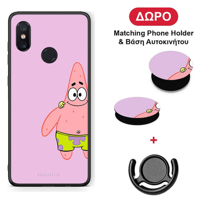 Friends Patrick - Xiaomi Mi 8 θήκη + Δώρο Phone Holder & Βάση Αυτοκινήτου