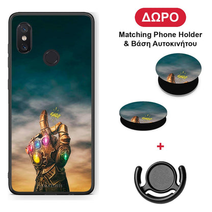 Infinity Snap - Xiaomi Mi 8 θήκη + Δώρο Phone Holder & Βάση Αυτοκινήτου