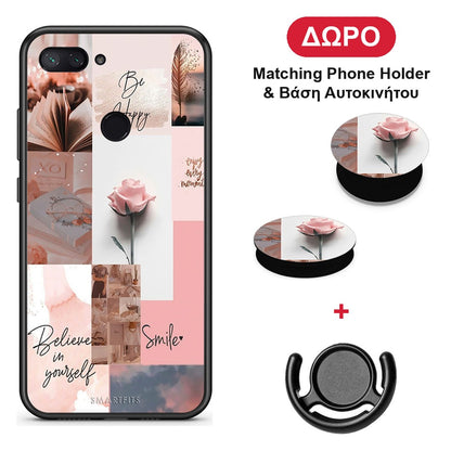 Aesthetic Collage - Xiaomi Mi 8 Lite θήκη + Δώρο Phone Holder & Βάση Αυτοκινήτου