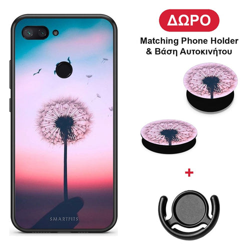Boho Wish - Xiaomi Mi 8 Lite θήκη + Δώρο Phone Holder & Βάση Αυτοκινήτου