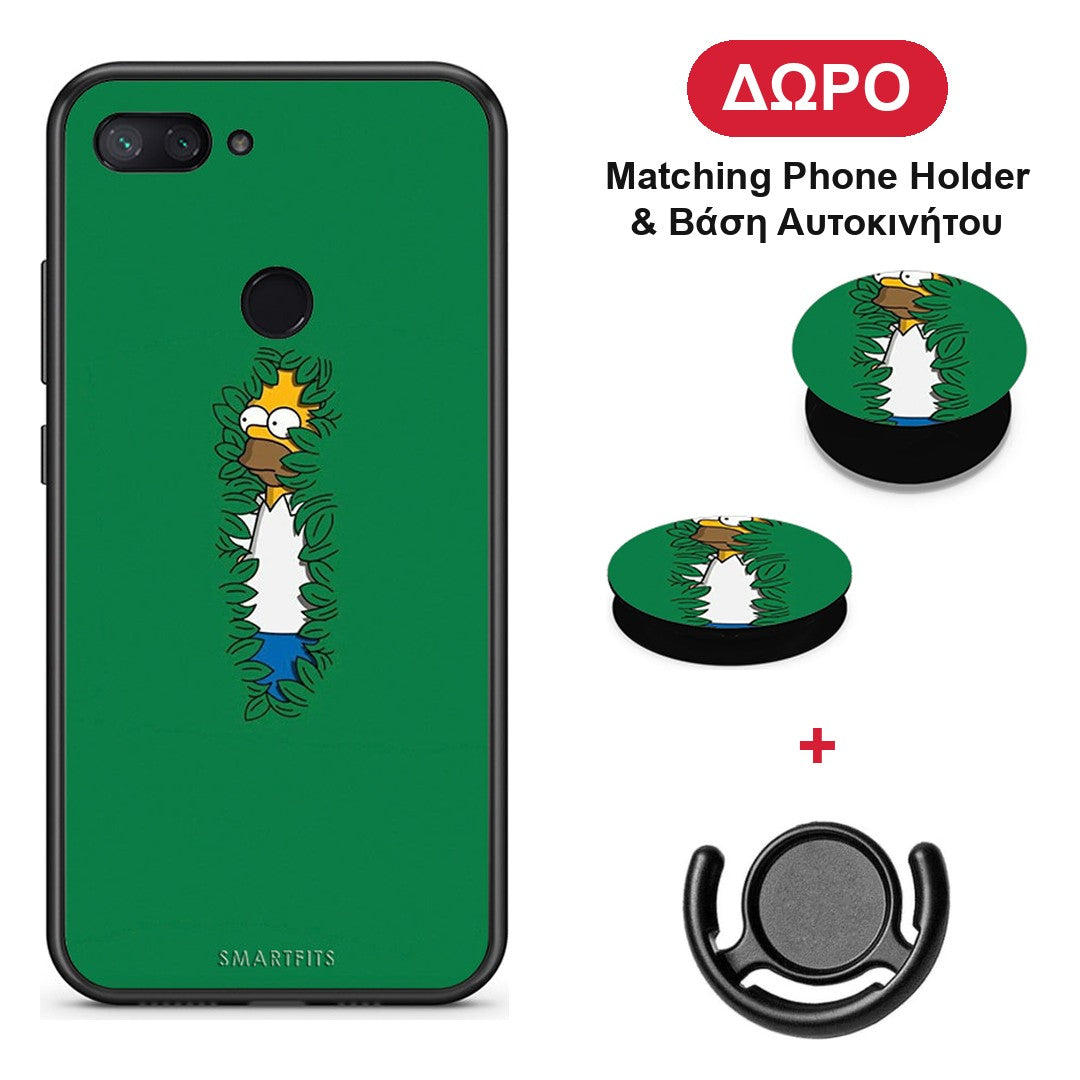 Bush Man - Xiaomi Mi 8 Lite θήκη + Δώρο Phone Holder & Βάση Αυτοκινήτου